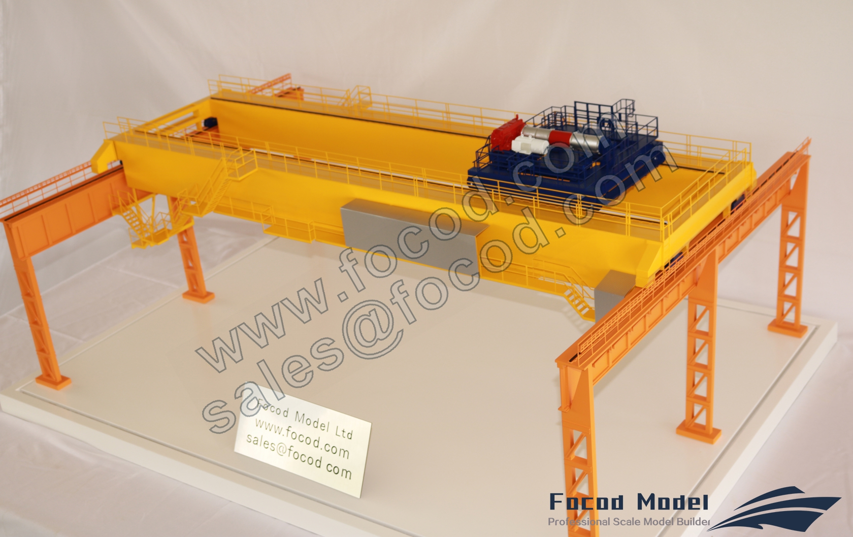 customized model of 65t×30.48m Slab Handling Crane